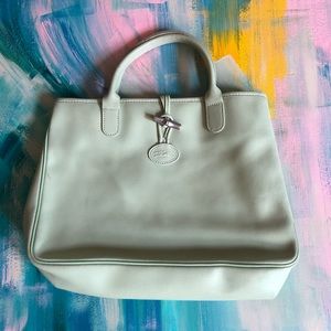 Vintage Longchamp Roseau Leather Tote